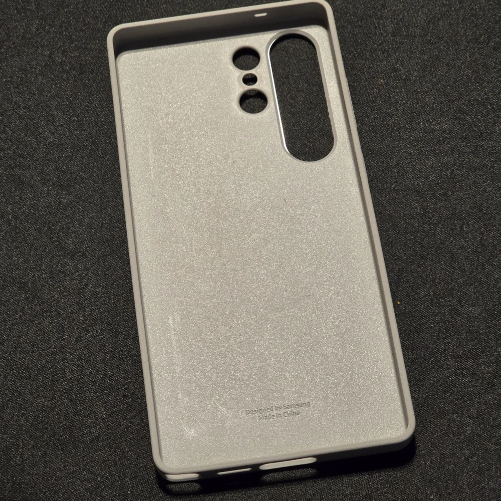 Galaxy S25 Ultra Silicone Case (Gray, Used)